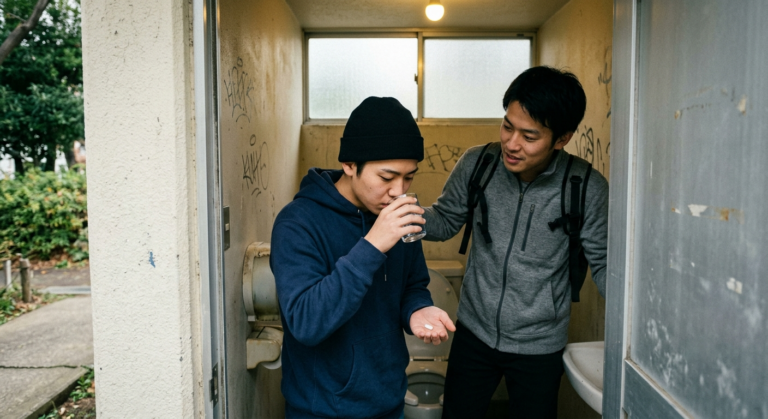 12.16 カマグラ半錠でバキバキ覚醒！飯山の里見公園で久しぶりのガチ攻め・濃厚アナルピストン