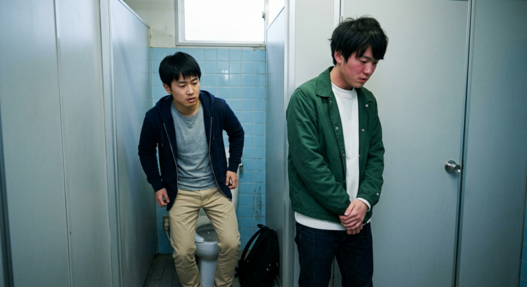 お尻をほぐすも、興奮のすれ違い…