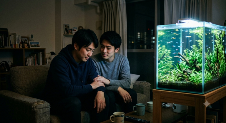 愛名サンハイムでの一人暮らし部屋、生で繋がる幸福感