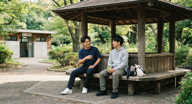 4月17日：長沼公園、10cmの可愛いミニマラ