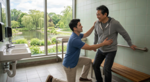 許すまじドタキャン！ぼうさいの丘公園で「しゃぶり拒否」の42歳男に手コキされ、大量の精液を噴き出した日