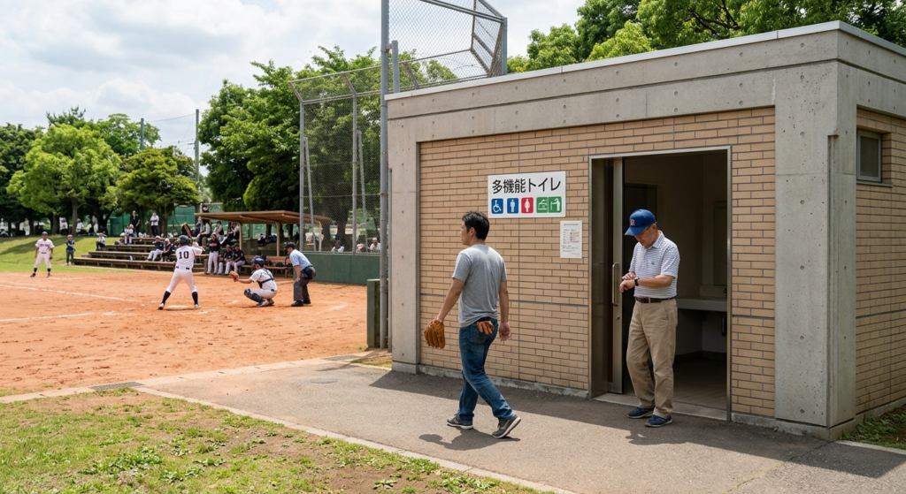 2026.8.7 厚木インター近くの多目的トイレで再会。真夏の熱気とドクドク濃厚中出し体験