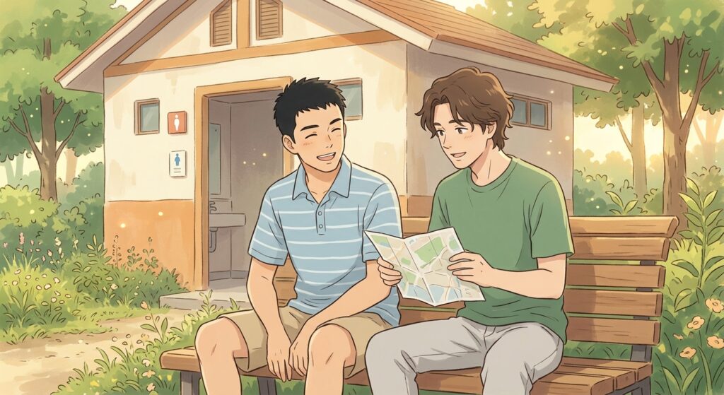 2026.8.7夏の名残りと多目的トイレの熱気。再会した彼と過ごした濃厚な時間