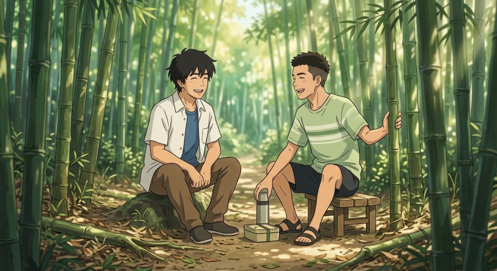 2026.7.15真夏の密かな衝動。ネット募集から始まった竹林での目隠しハプニング体験